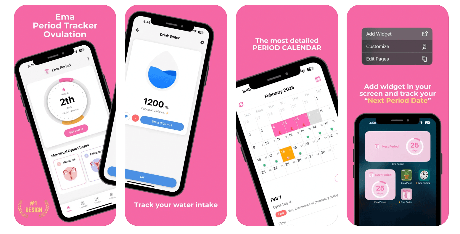 Ema Period - Women's Period Tracker